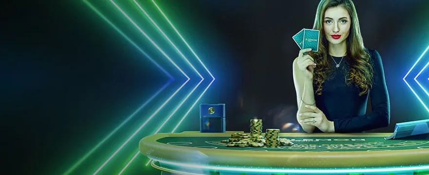Krupierka za zielonym suknem – stoły na żywo Lemon Casino